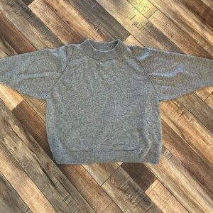J. Crew women’s  Heather Gray Crewneck Sweater